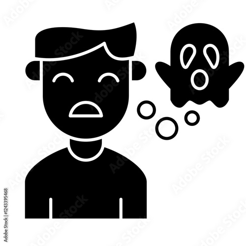 schizophrenia Icon, mental illness, mental health