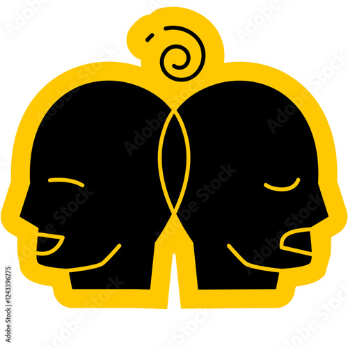 schizophrenia Icon, mental illness, mental health