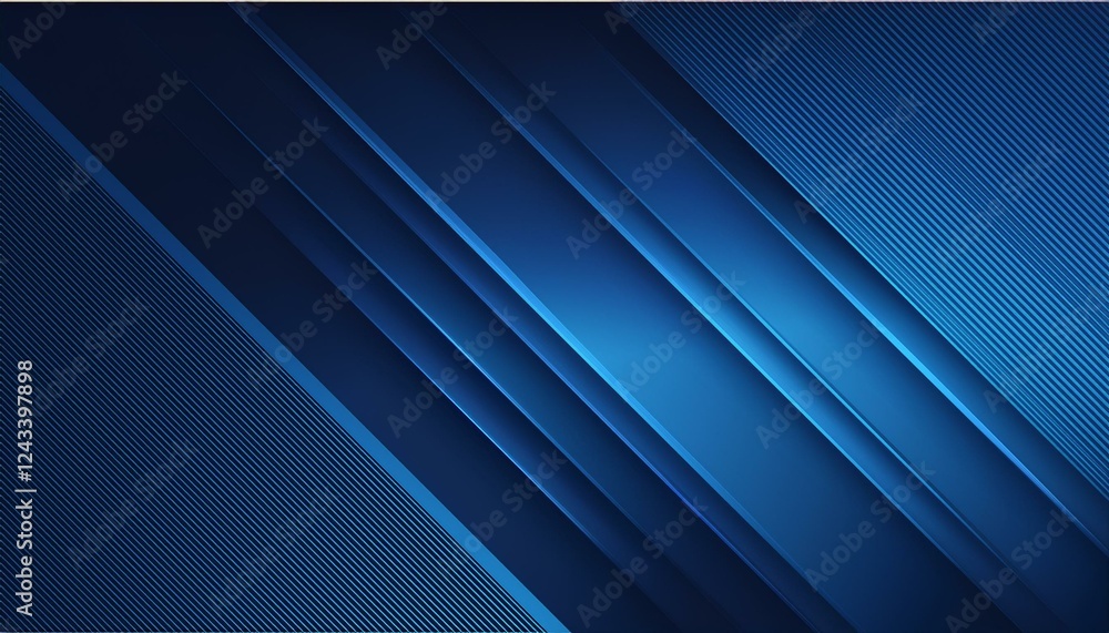 dark blue abstract wide banner with geometric shapes blue modern abstract background illustration dark blue abstract wide banner with geometric shapes blue modern abstract background illustration