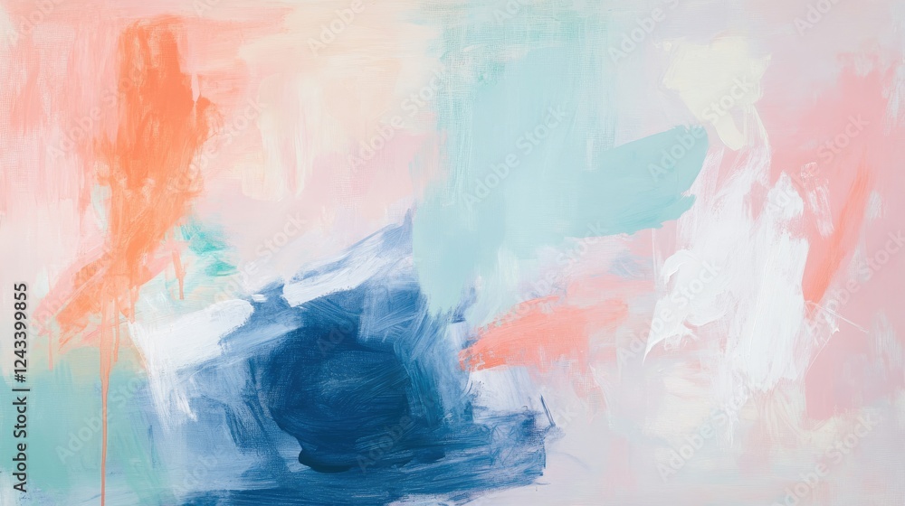 A soothing pastel abstract artwork with minimalist gradients and smooth, flowing lines for a contemporary vibe A soothing pastel abstract artwork with minimalist gradients and smooth, flowing lines for a contemporary vibe