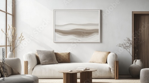 Contemporary pastel gradient artwork with flowing lines and minimalistic design, perfect for a serene aesthetic