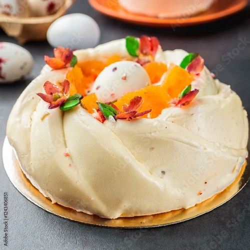 Obraz na płótnie cake w salonie