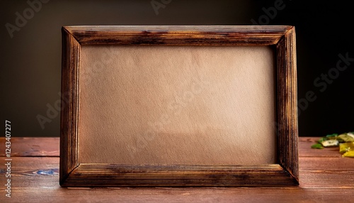 wooden frame