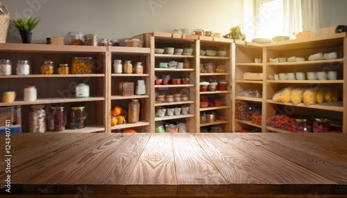 Obraz na płótnie pantry interior w salonie