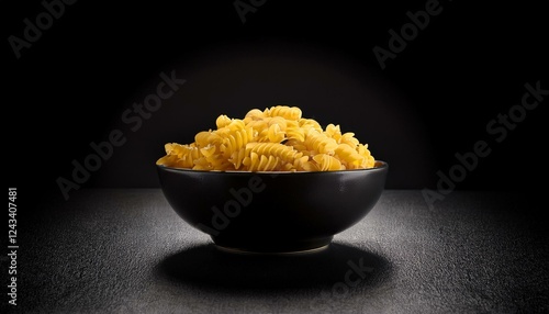 Obraz na płótnie pasta in bowl w salonie