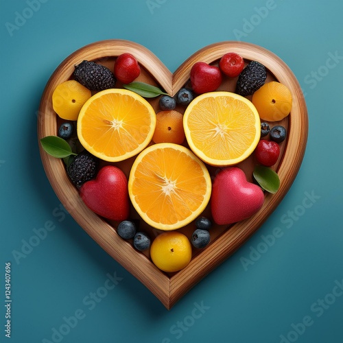 heart shaped fruits