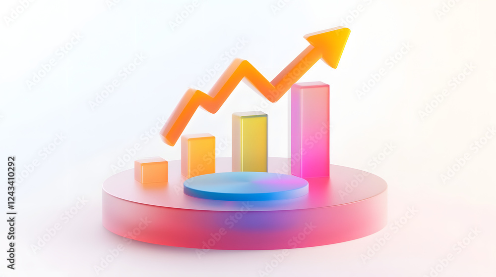 lying composition 3d icon, UI icon, a chart icon, bar chart has a rising arrow on it, bar chart, pie chart, a rising arrow, frosted glass, transparent, white background, transparent technology sense
lying composition 3d icon, UI icon, a chart icon, bar chart has a rising arrow on it, bar chart, pie chart, a rising arrow, frosted glass, transparent, white background, transparent technology sense