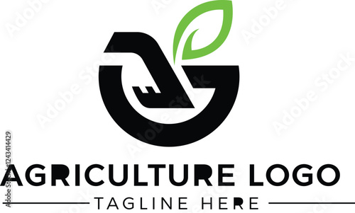 Agriculture and farming with a tractor and vector design. 