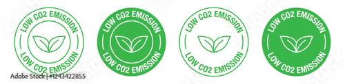 Low co2 emission vector symbol set