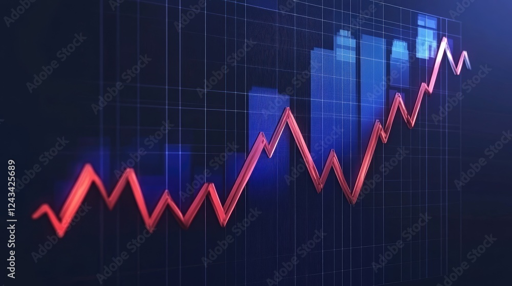 Digital business presentation screen with increasing profit graphs and strategic expansion notes. Digital business presentation screen with increasing profit graphs and strategic expansion notes.