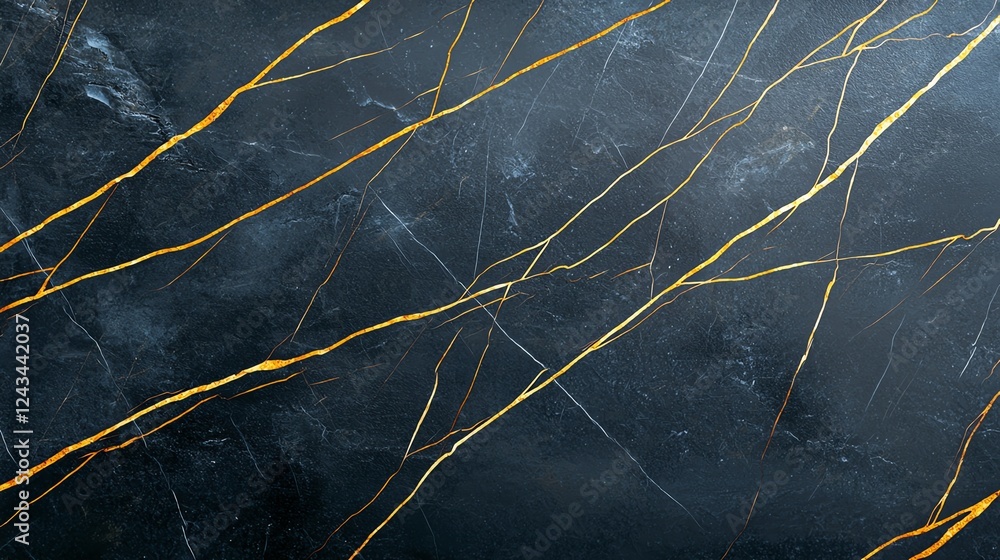 Elegant black marble texture with striking golden veins. Perfect for interior design, architecture projects, and luxury decor. Its smooth surface enhances sophistication and style. Elegant black marble texture with striking golden veins. Perfect for interior design, architecture projects, and luxury decor. Its smooth surface enhances sophistication and style.