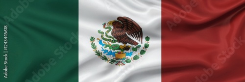 mexico flag background.
