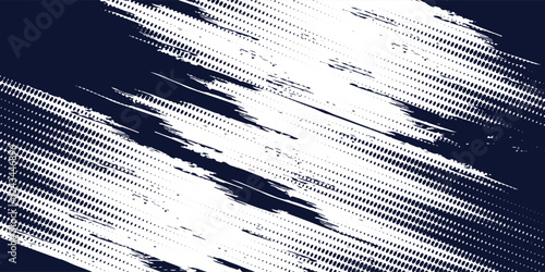 Dots halftone white and blue color pattern gradient grunge texture background. Dots pop art comics sport style vector illustration vector sport