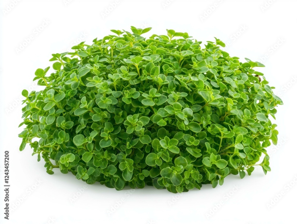Obraz premium Fresh green herb with vibrant foliage.