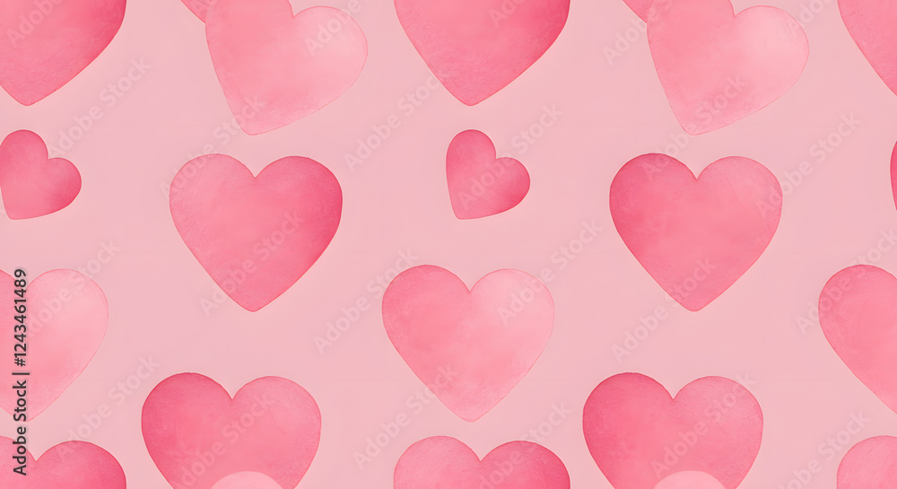 Valentine's Day Colorful Background design Valentine's Day Colorful Background design