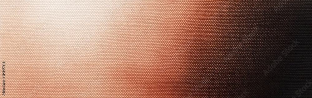 Fototapeta premium Sleek halftone gradient design featuring copper tones for modern aesthetic applications in various creative projects