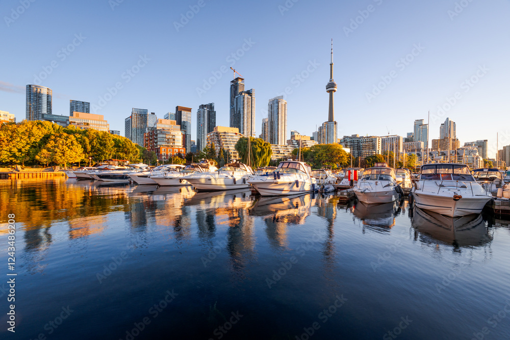 Naklejka premium Toronto, Canada Skyline