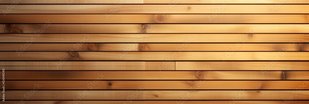 Warm wooden paneling creates an inviting atmosphere in a cozy interior space. Generative AI Warm wooden paneling creates an inviting atmosphere in a cozy interior space. Generative AI