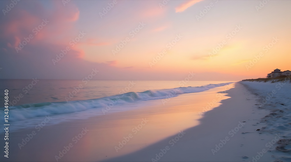 Fototapeta premium sunrise over the sea