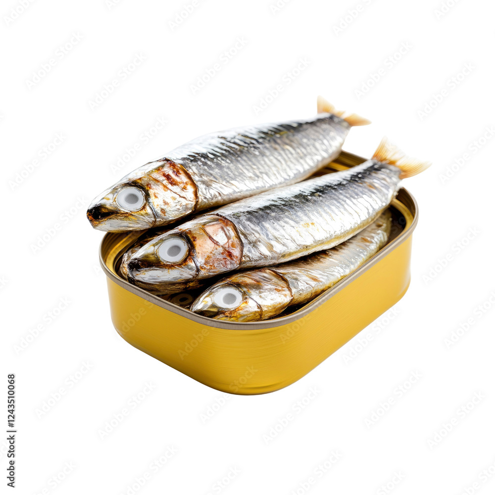 Delicious Sardines in a Yellow Tin Can Delicious Sardines in a Yellow Tin Can