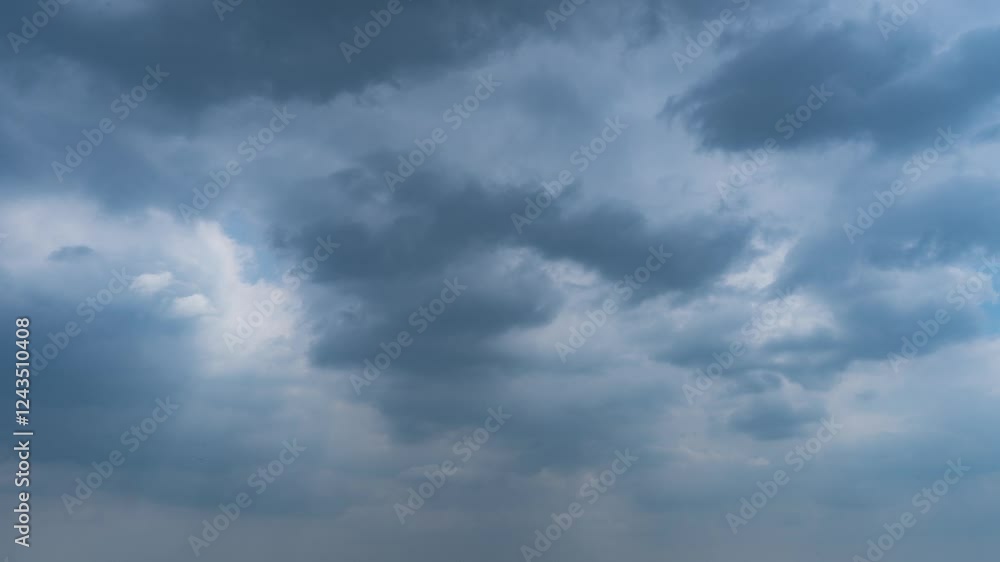 4k aerial video capturing clouds and natural light over a serene landscape during a tranquil afternoon