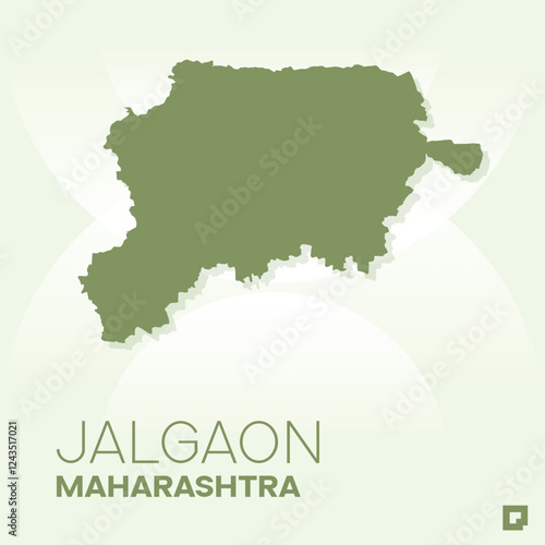 Jalgaon vector map, Vector map of Jalgaon, editable eps, AI files, Vector illustration of Jalgaon vector map