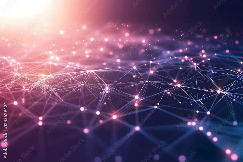 A world map with glowing connections between cities and countries A world map with glowing connections between cities and countries