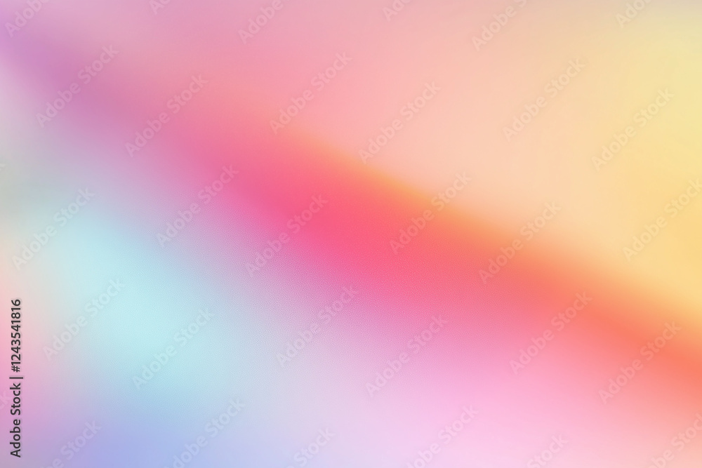 Ethereal gradient background featuring smooth blending of pastel colors, creating dreamy and soft atmosphere. Ideal for design projects and digital art
