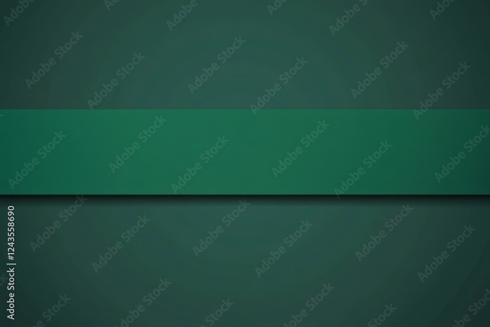 Obraz premium Abstract Green Layered Background Design