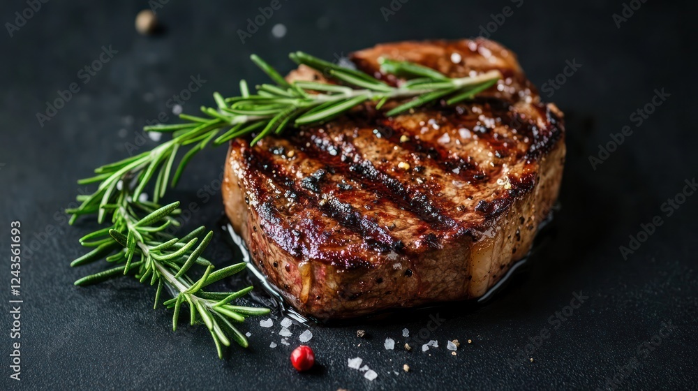 Grilled Steak with Rosemary: A Culinary Delight Grilled Steak with Rosemary: A Culinary Delight