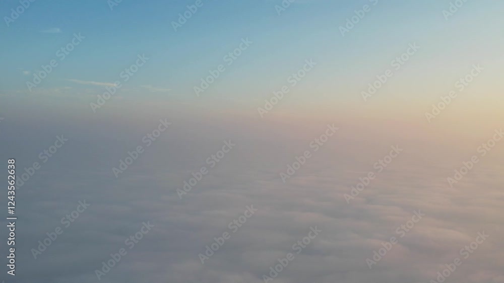 Sunrise view above the fog and cloud. Sunrise view above the fog and cloud.