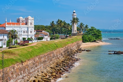 Fotografija Lighthouse in Galle dutch fort, Sri Lanka coast