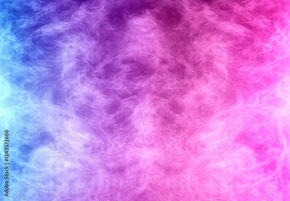 Abstract image featuring a vibrant blend of blue, purple, and pink hues. The colors transition smoothly, creating a dreamy, ethereal effect. Texture Abstract image featuring a vibrant blend of blue, purple, and pink hues. The colors transition smoothly, creating a dreamy, ethereal effect. Texture