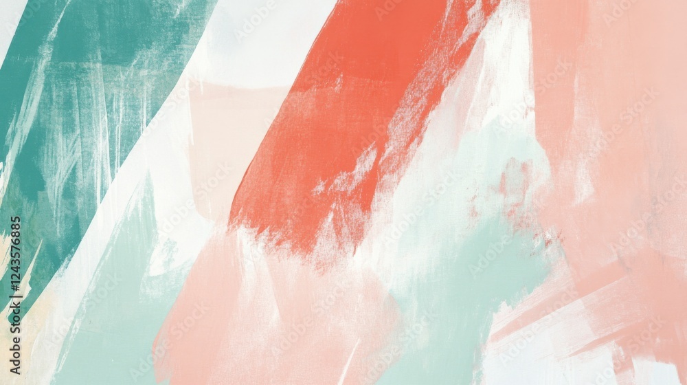 Fototapeta premium Abstract composition with colorful pencil strokes expressing creative energy and movement in a dynamic art piece
