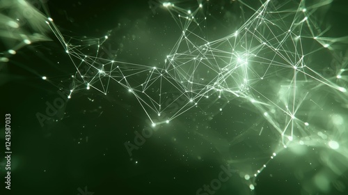 Futuristic abstract network background with intricate lines and glowing connections, symbolizing digital networks, data flow, and technological communication in a sleek and dynamic design.