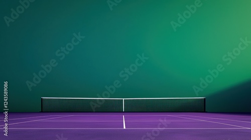 Purple and Green Pelota Court