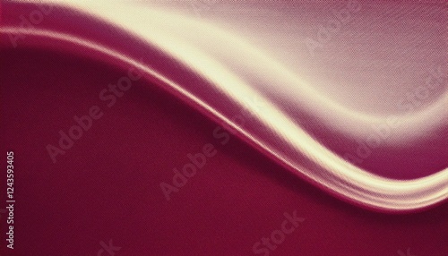 curved gradient textile texture with burgundy and beige hues for fabric design, background, or graphic pattern detail

 photo