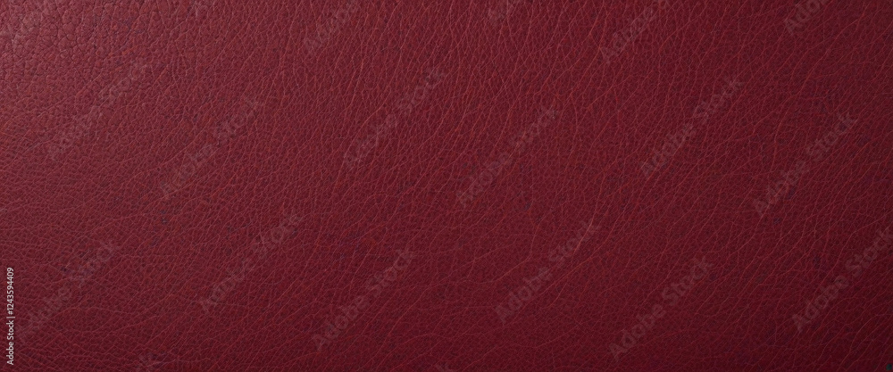 Fototapeta premium Red leather textured background with a grunge pattern and rough surface