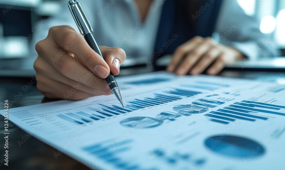 Finance professionals in a collaborative session, business people team working Finance professionals in a collaborative session, business people team working