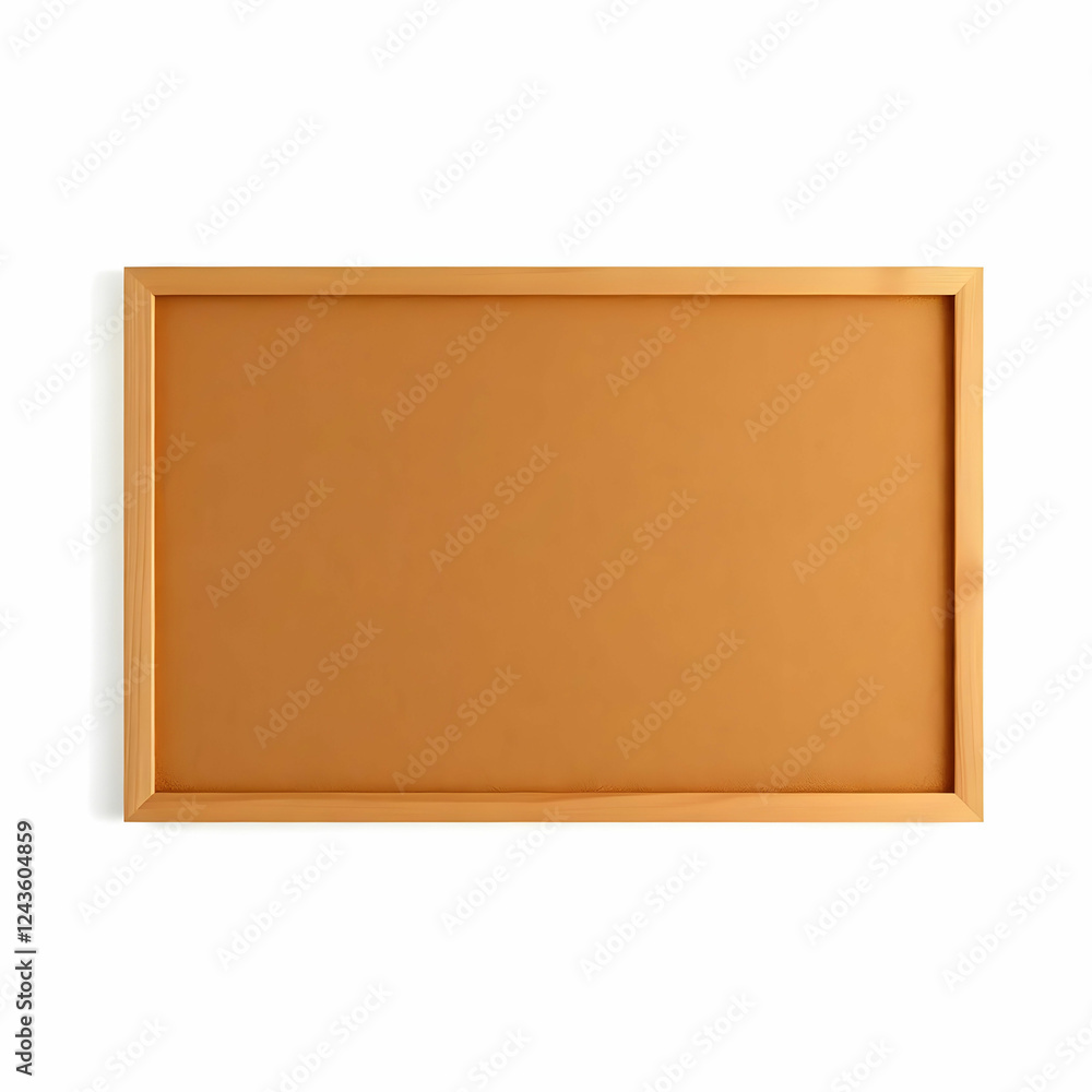 Fototapeta premium a Corkboard isolated on the white background