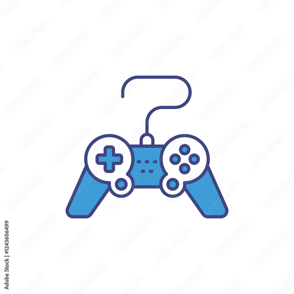 Gaming Controller icon vector stock illustration Gaming Controller icon vector stock illustration