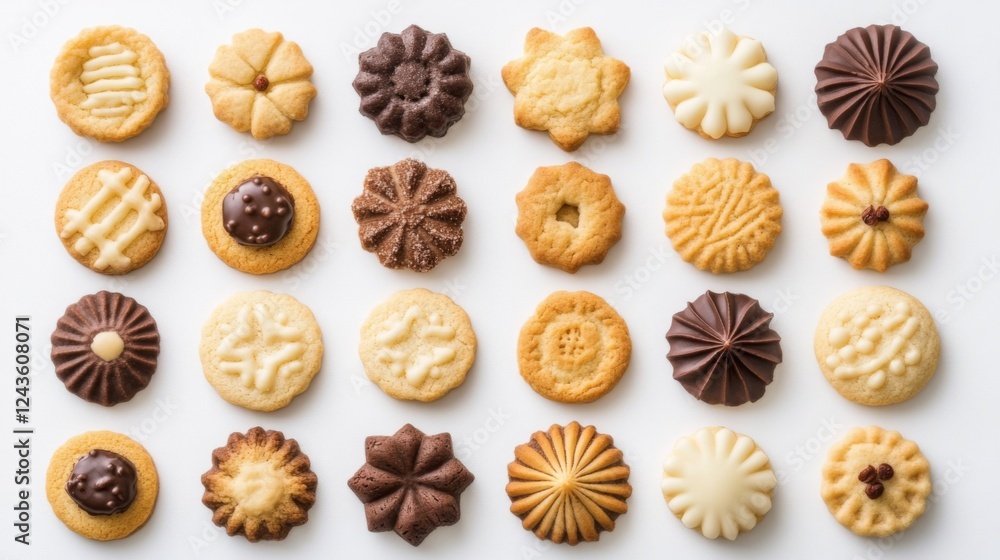 A Delightful Array of Gourmet Cookies A Delightful Array of Gourmet Cookies