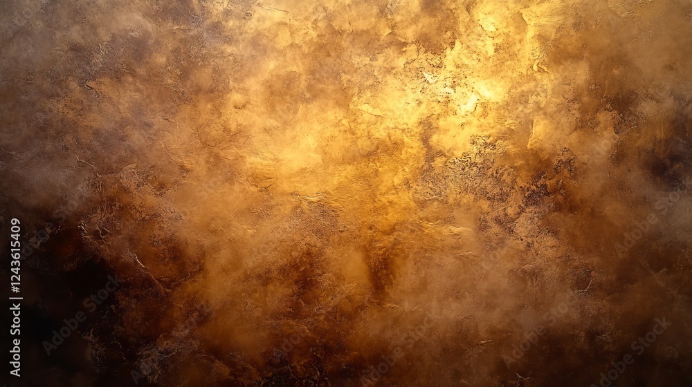 Textured abstract art featuring rich brown and gold hues with a warm background creating a dramatic atmosphere Textured abstract art featuring rich brown and gold hues with a warm background creating a dramatic atmosphere