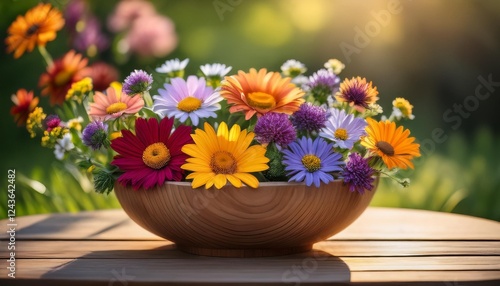 Wallpaper Mural vase with flowers Torontodigital.ca