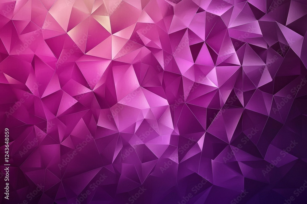 Obraz premium Abstract Design Showcasing Overlapping Triangles in Purple