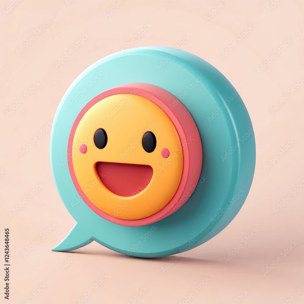 Fototapeta premium chat bubble icon