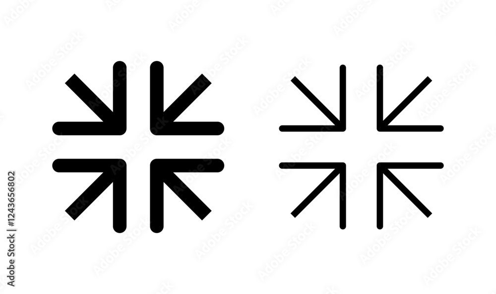 Fullscreen Icon logo design. Expand to full screen sign and symbol. Arrows symbol Fullscreen Icon logo design. Expand to full screen sign and symbol. Arrows symbol