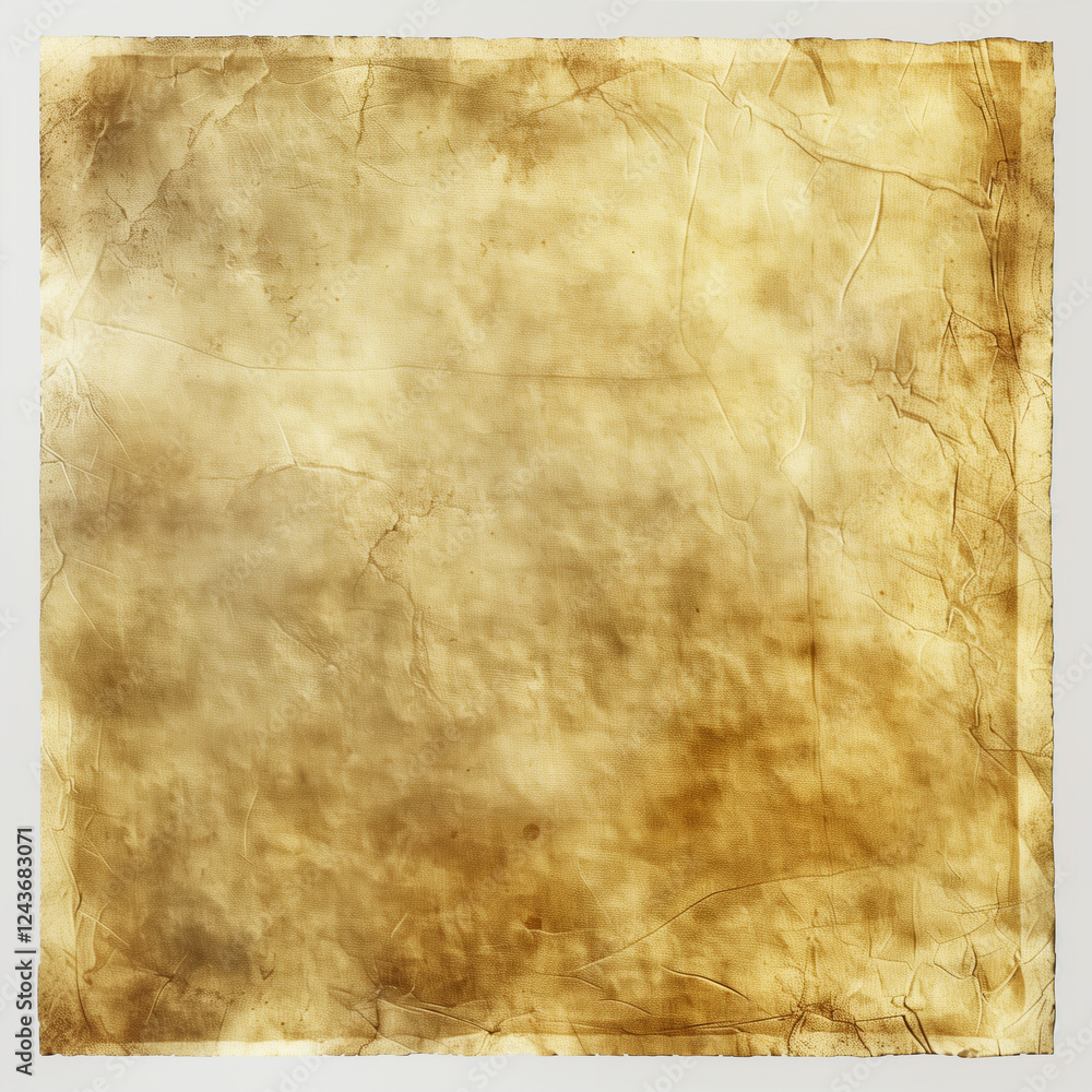 Obraz premium Old, rough, paper, texture, burn marks, background