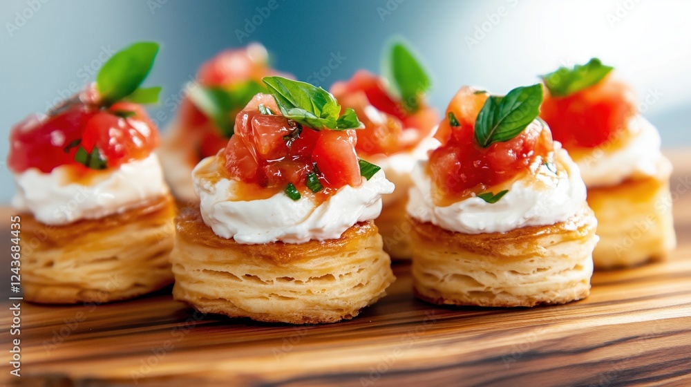 Delicious Appetizers with Fresh Ingredients Delicious Appetizers with Fresh Ingredients
