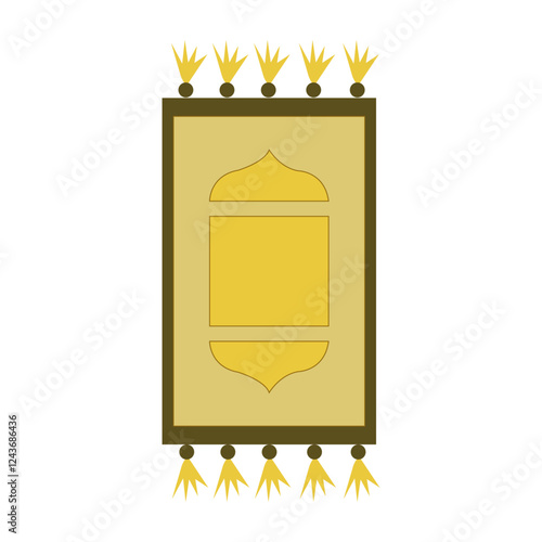 Prayer mat clipart